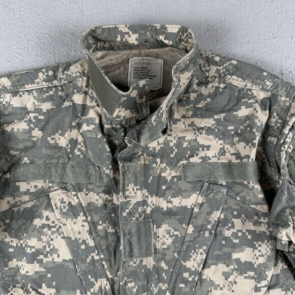 US Military ACU Army Combat Uniform Coat Shirt UCP Digital Camo Top Small Reg - Picture 4 of 16